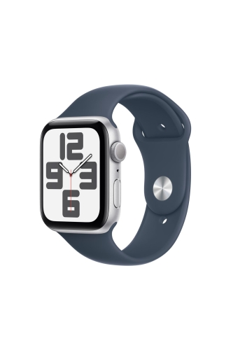 Apple Watch SE (Gen 2) MREETU/A Akıllı Saat M/L 44 mm Silver Al S Blue SB GPS - Apple